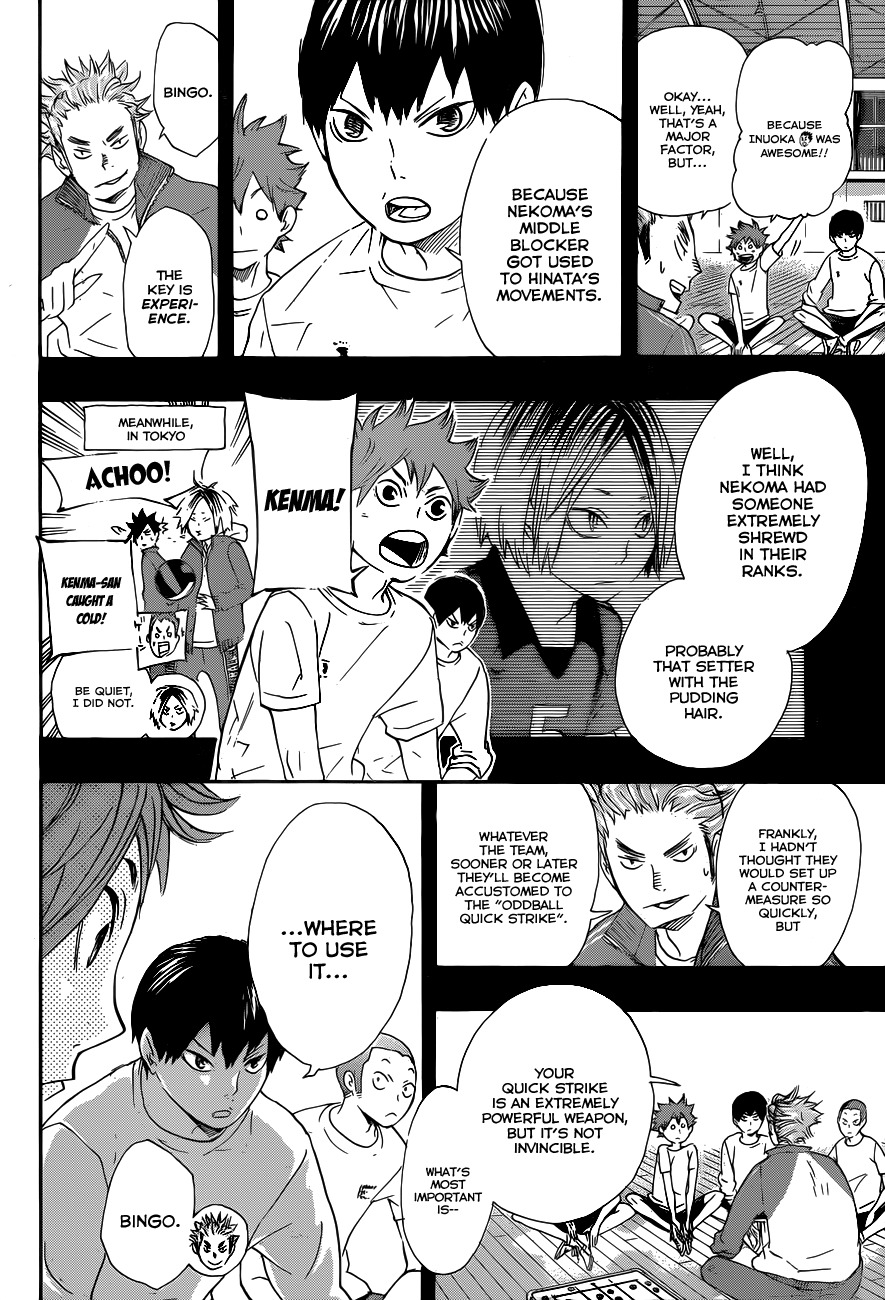 Haikyu!! Chapter 42 page 17 - Chapter 42: The Iron Wall