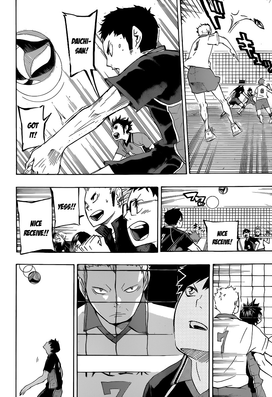 Haikyu!! Chapter 42 page 4 - Chapter 42: The Iron Wall