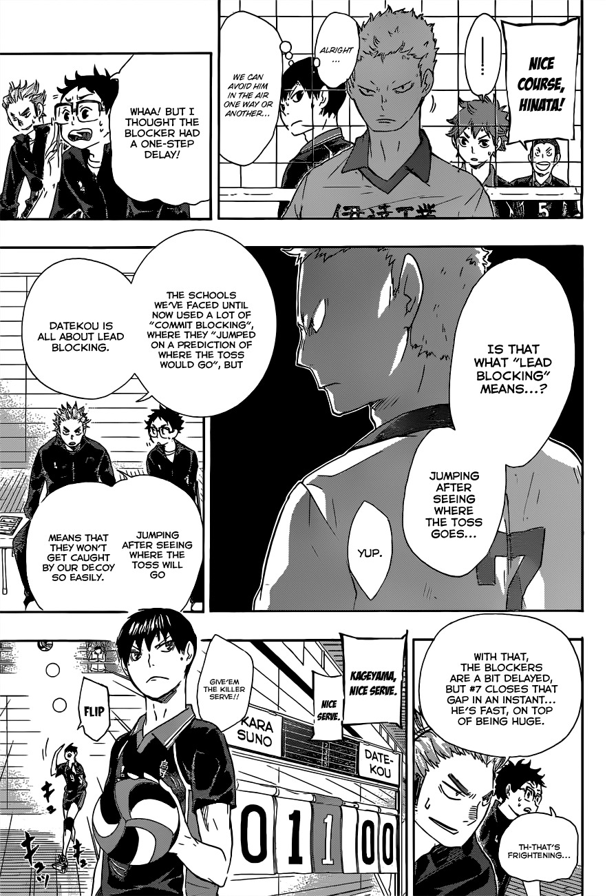 Haikyu!! Chapter 42 page 7 - Chapter 42: The Iron Wall