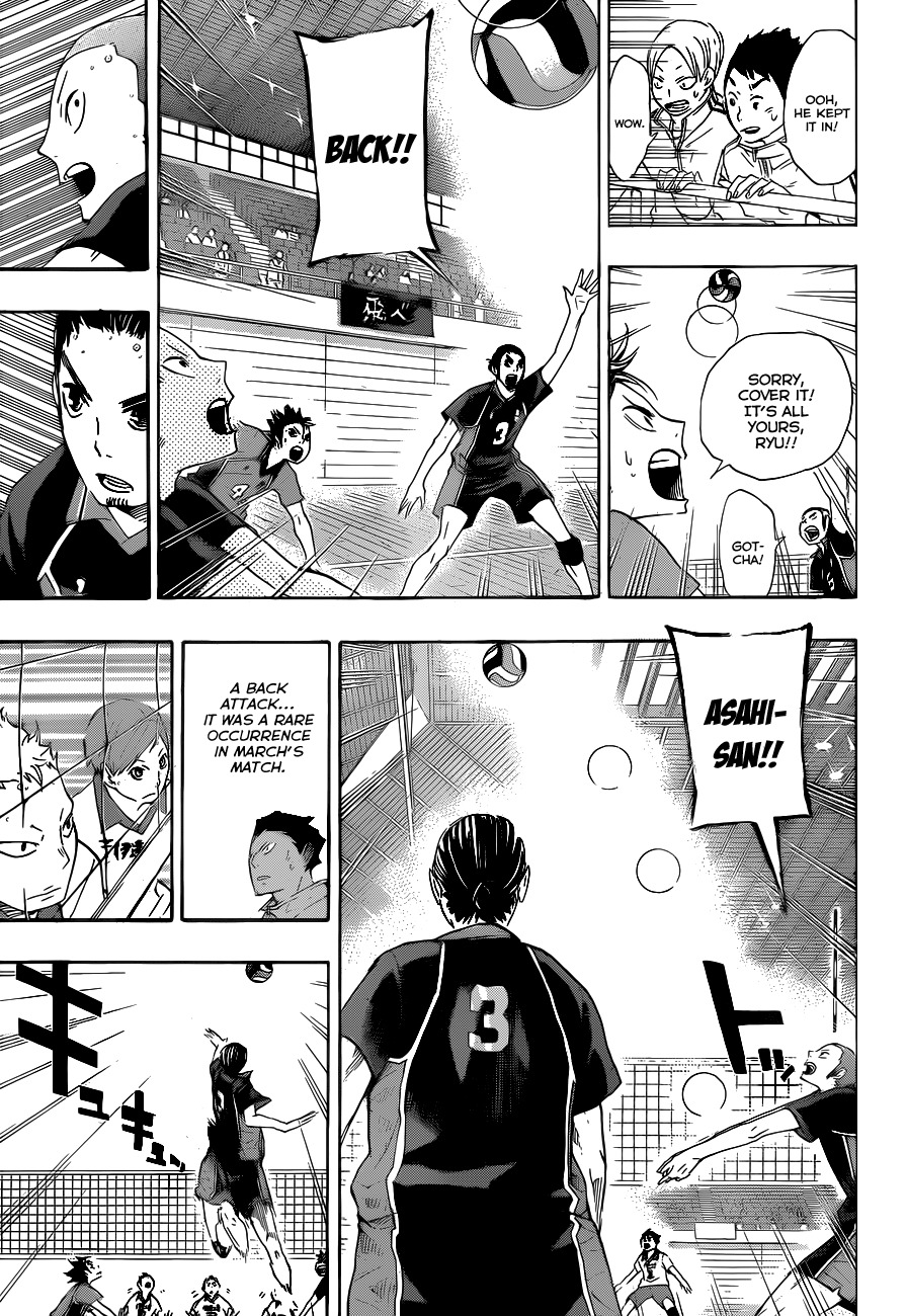 Haikyu!! Chapter 42 page 9 - Chapter 42: The Iron Wall