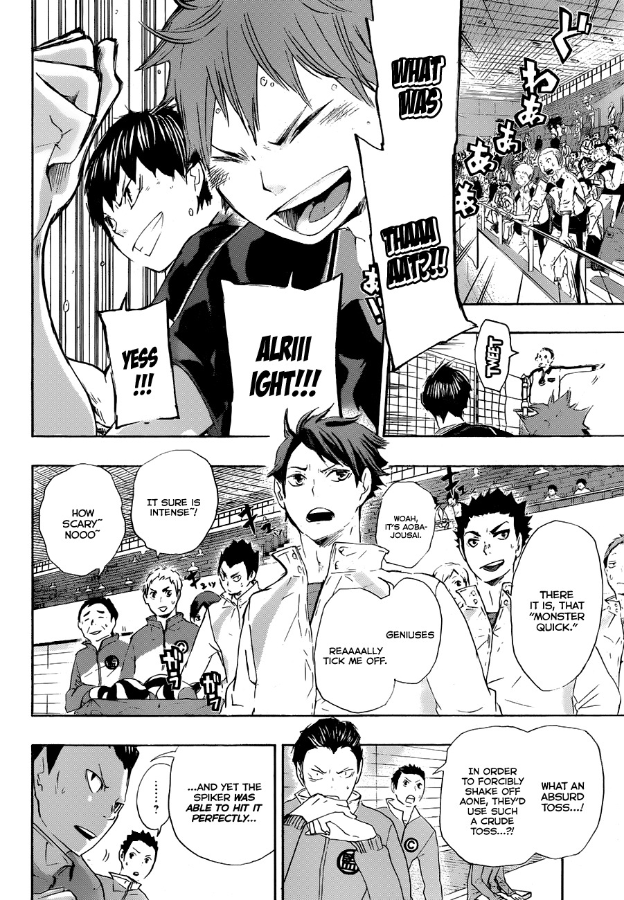 Haikyu!! Chapter 43 page 5 - Chapter 43: Removal of the "Oddball Quick Strike" Ban