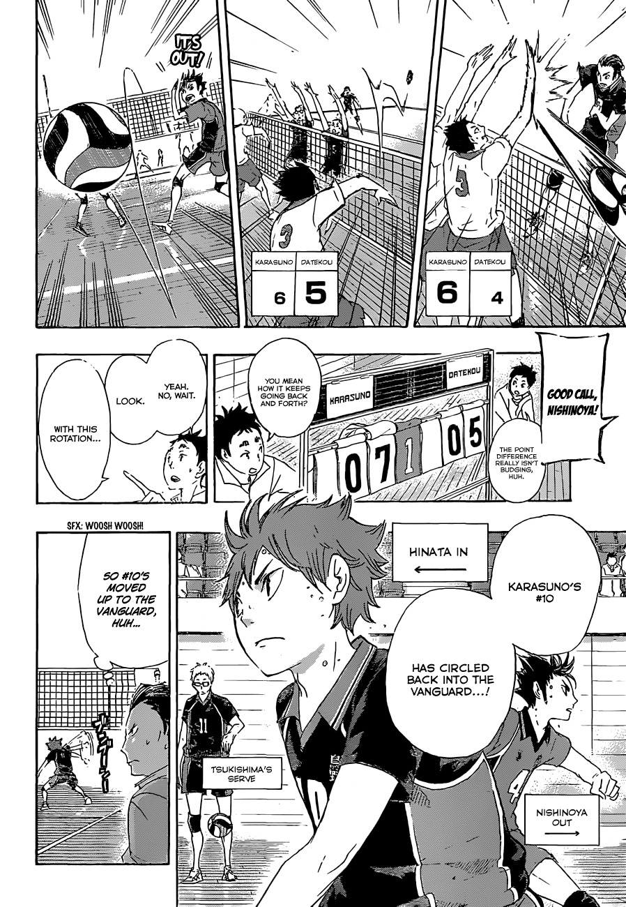 Haikyu!! Chapter 43 page 9 - Chapter 43: Removal of the "Oddball Quick Strike" Ban