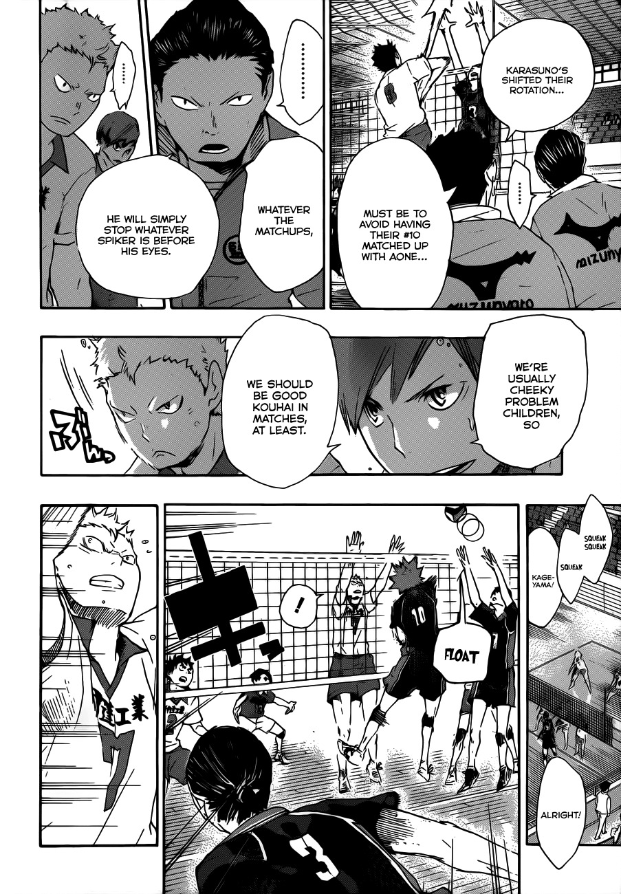 Haikyu!! Chapter 45 page 10 - Chapter 45: "Light" and What It Hides