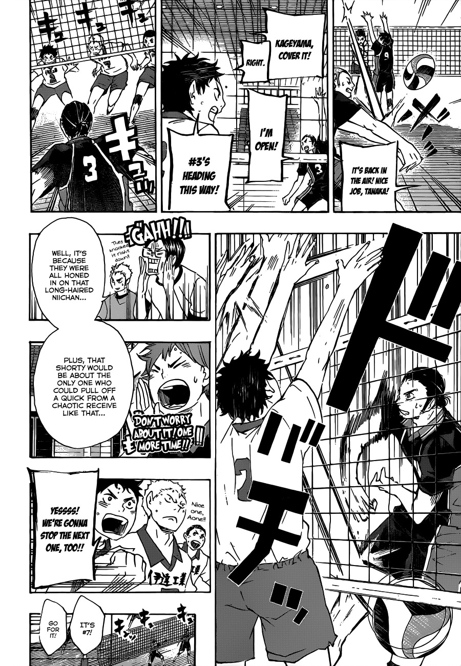 Haikyu!! Chapter 45 page 12 - Chapter 45: "Light" and What It Hides
