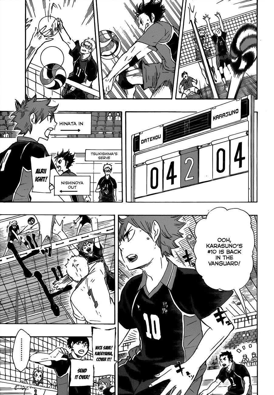 Haikyu!! Chapter 45 page 13 - Chapter 45: "Light" and What It Hides