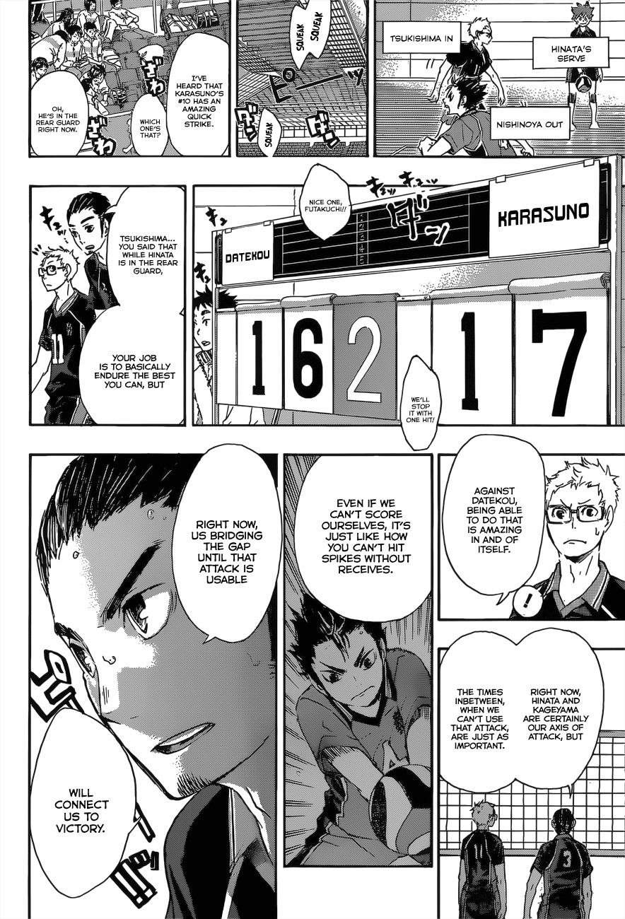 Haikyu!! Chapter 45 page 16 - Chapter 45: "Light" and What It Hides