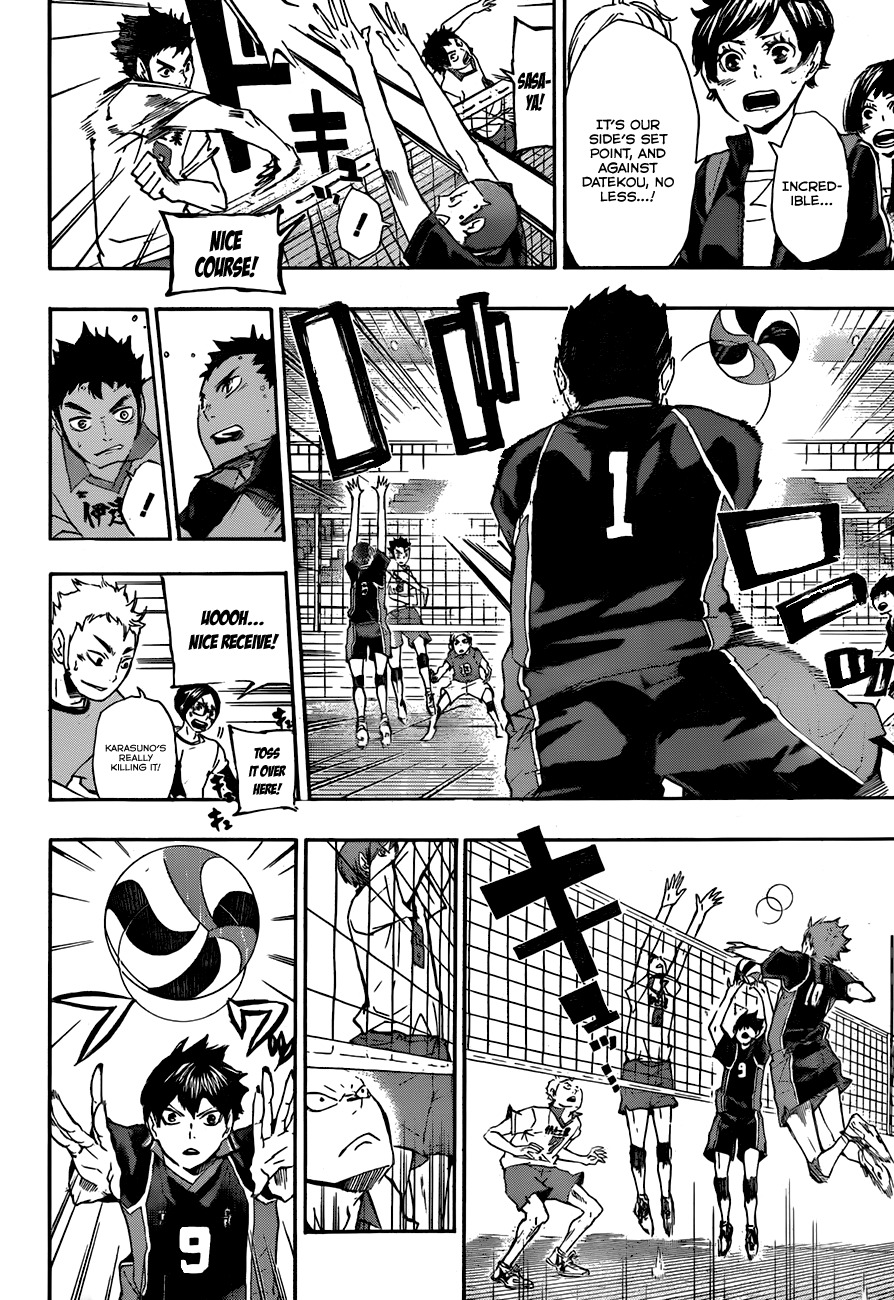 Haikyu!! Chapter 45 page 4 - Chapter 45: "Light" and What It Hides