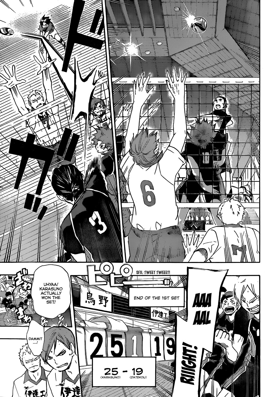 Haikyu!! Chapter 45 page 5 - Chapter 45: "Light" and What It Hides