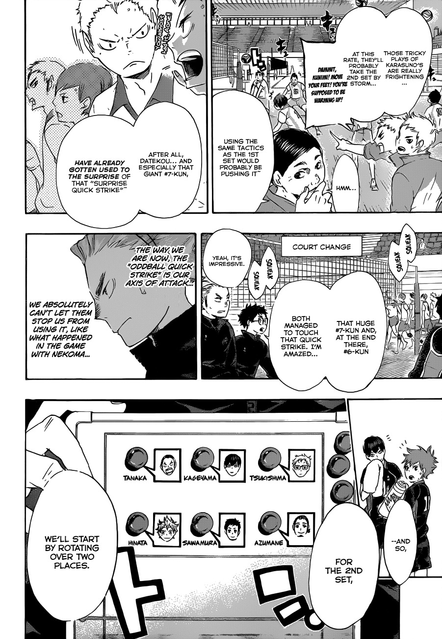 Haikyu!! Chapter 45 page 6 - Chapter 45: "Light" and What It Hides