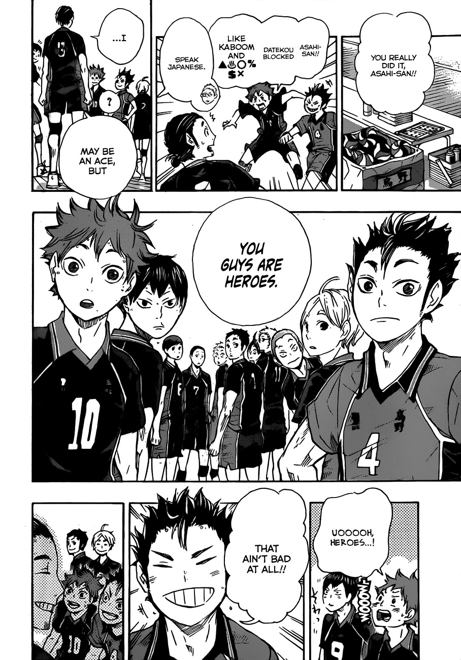 Haikyu!! Chapter 47 page 11 - Chapter 47: Aces and Heroes