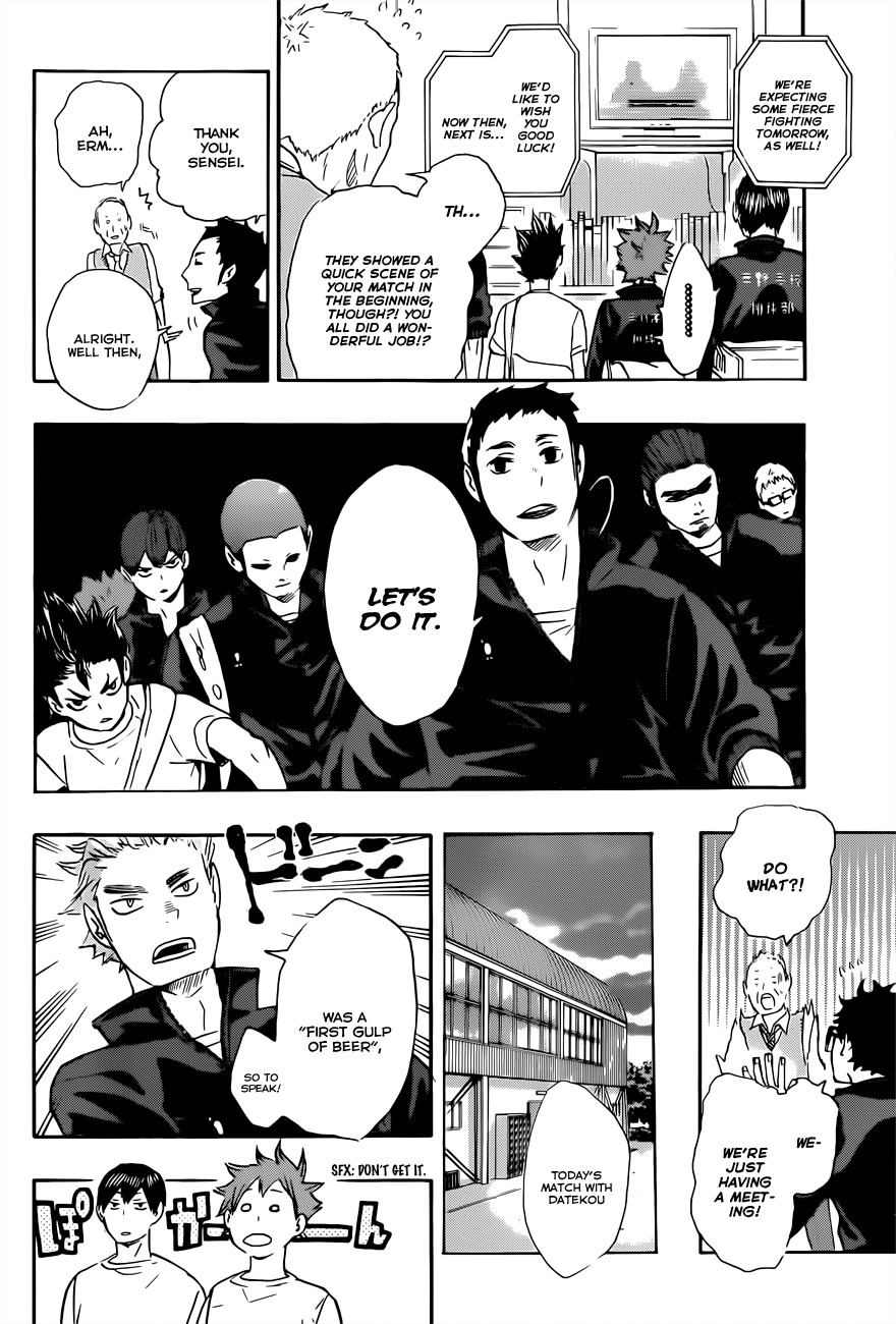 Haikyu!! Chapter 48 page 11 - Chapter 48: "The Conductor"