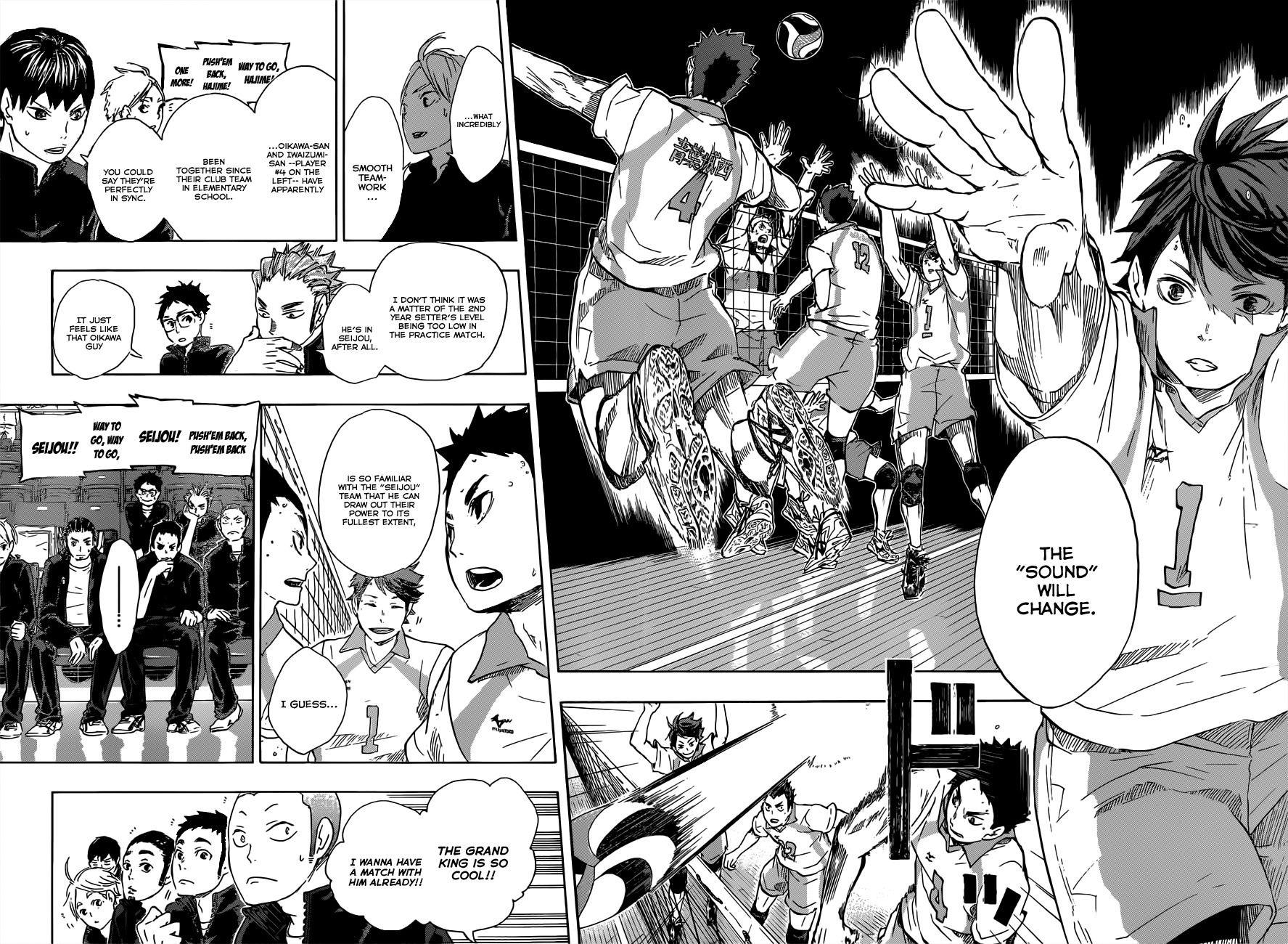 Haikyu!! Chapter 48 page 4 - Chapter 48: "The Conductor"