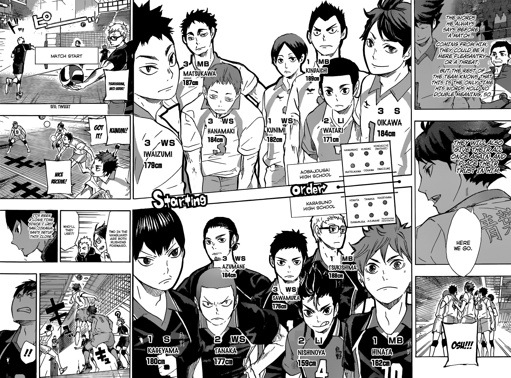 Haikyu!! Chapter 49 page 10 - Chapter 49: Vs. the "Grand King", Take 2