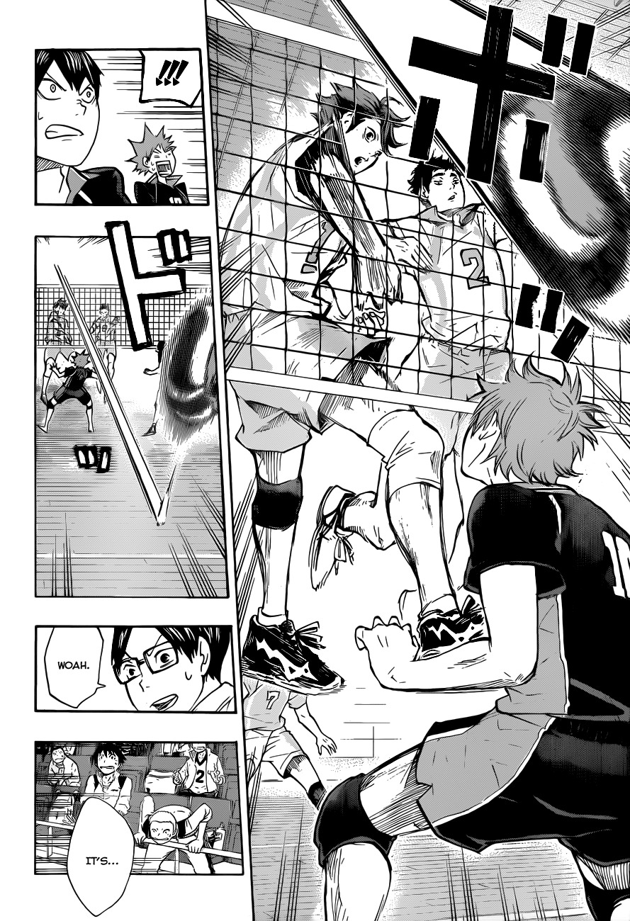 Haikyu!! Chapter 49 page 11 - Chapter 49: Vs. the "Grand King", Take 2