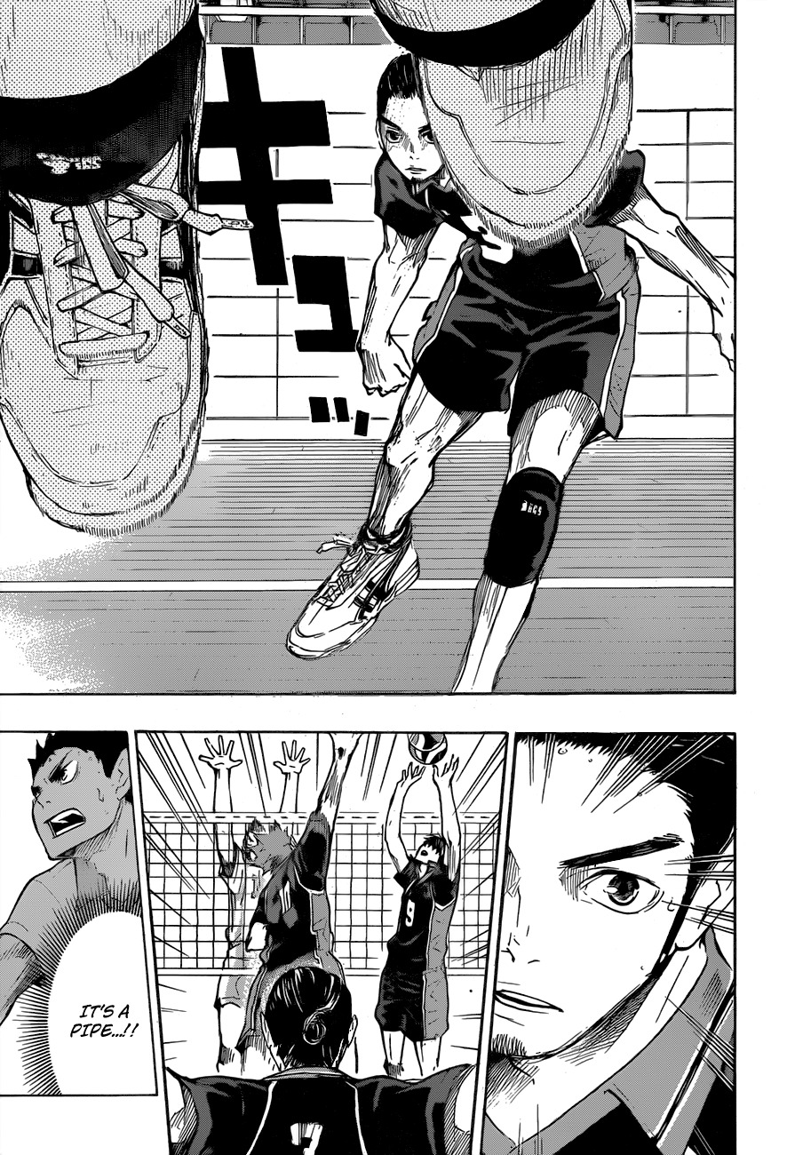 Haikyu!! Chapter 49 page 18 - Chapter 49: Vs. the "Grand King", Take 2