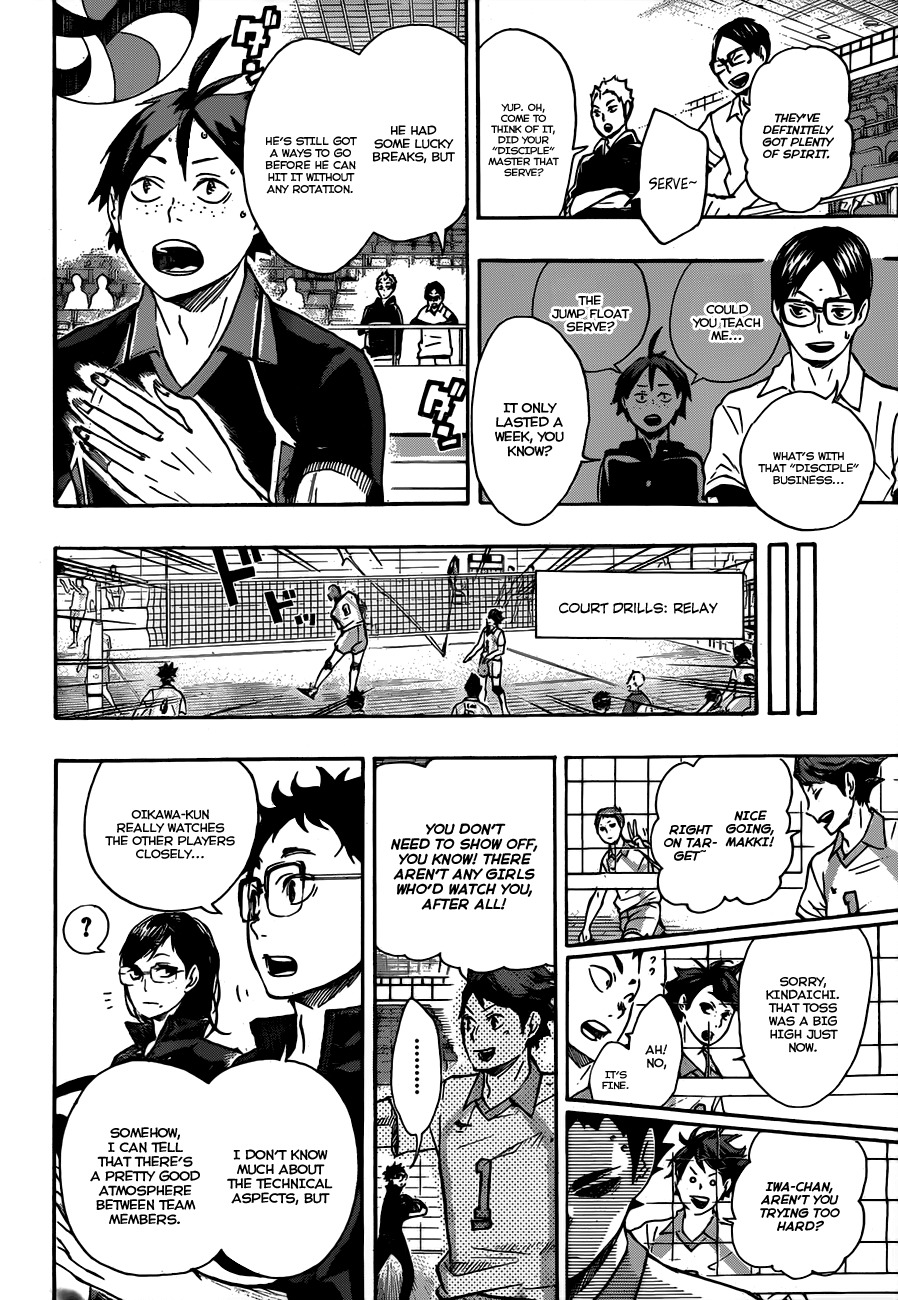 Haikyu!! Chapter 49 page 6 - Chapter 49: Vs. the "Grand King", Take 2