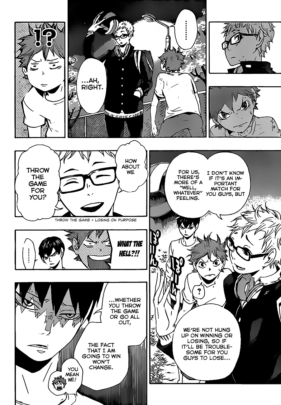 Haikyu!! Chapter 5 page 10 - Chapter 5: The King of the Court