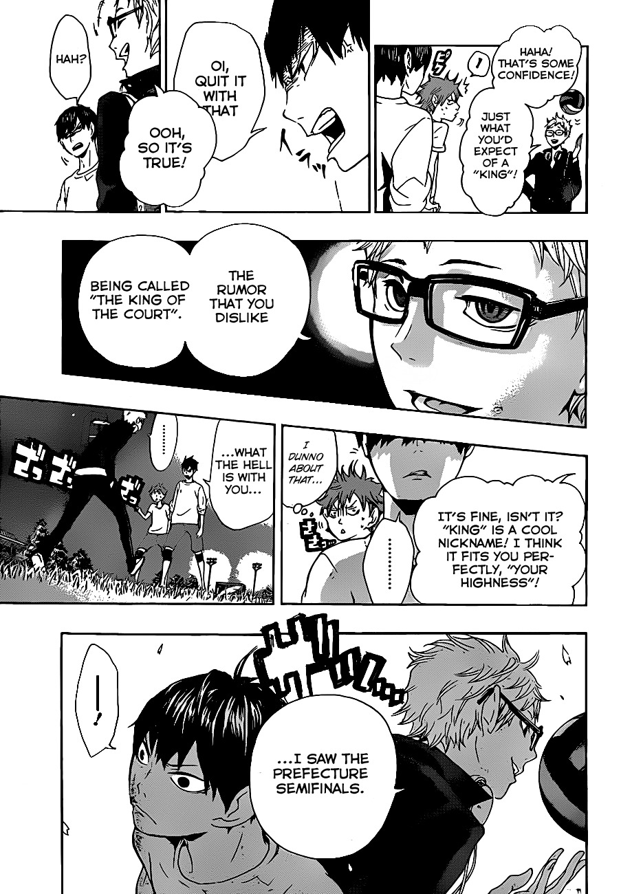 Haikyu!! Chapter 5 page 11 - Chapter 5: The King of the Court