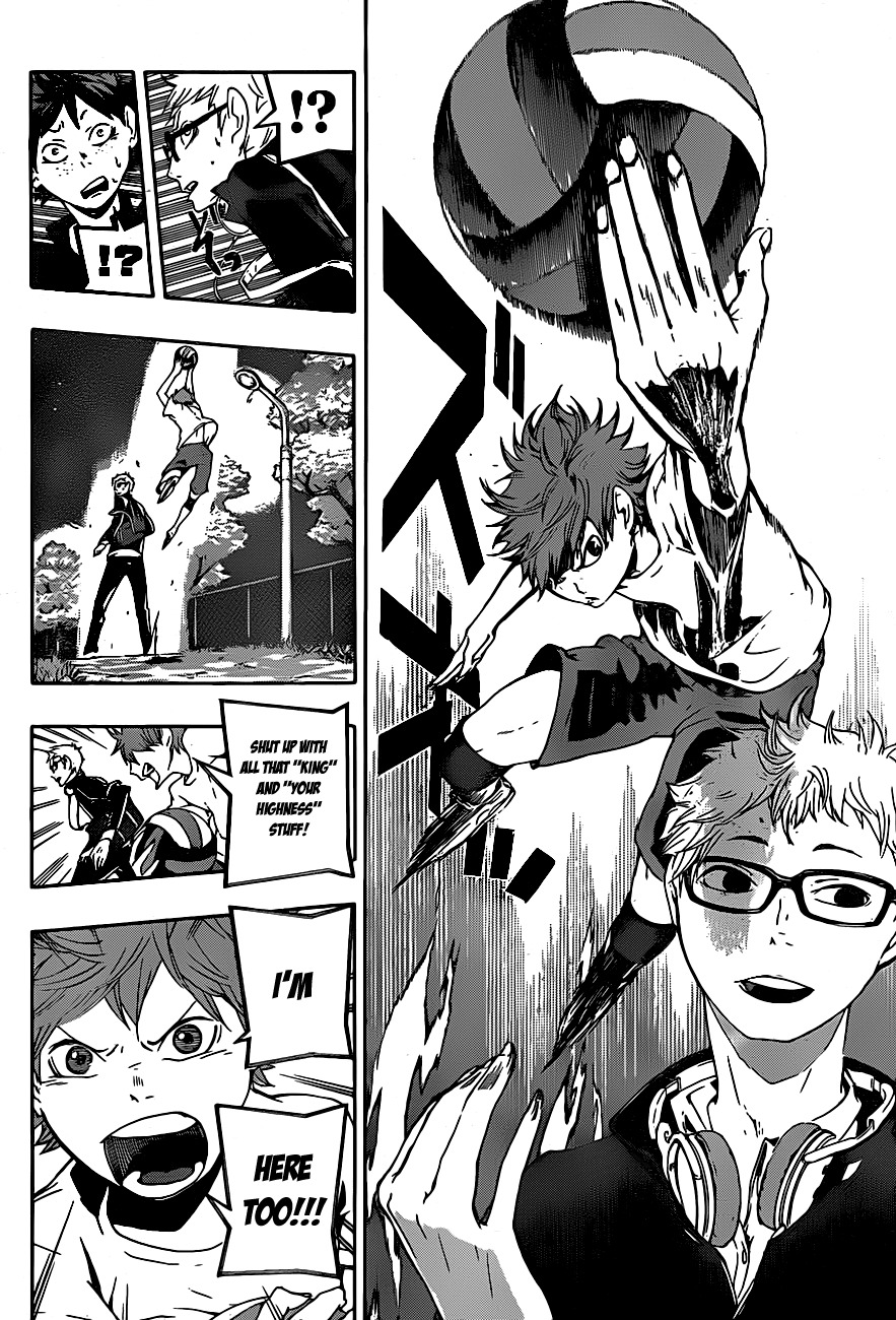 Haikyu!! Chapter 5 page 14 - Chapter 5: The King of the Court