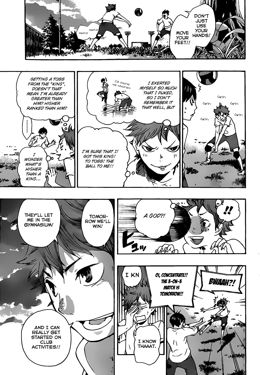 Haikyu!! Chapter 5 page 3 - Chapter 5: The King of the Court