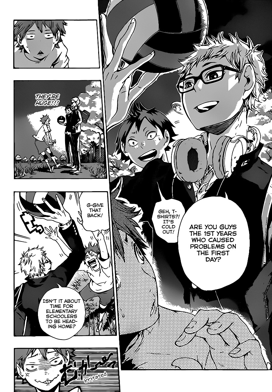 Haikyu!! Chapter 5 page 8 - Chapter 5: The King of the Court