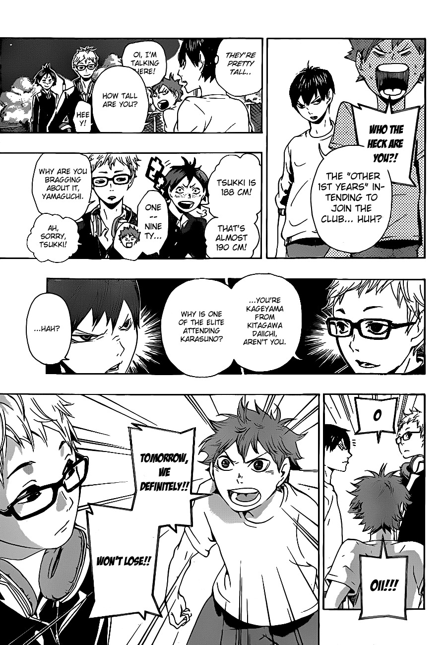 Haikyu!! Chapter 5 page 9 - Chapter 5: The King of the Court