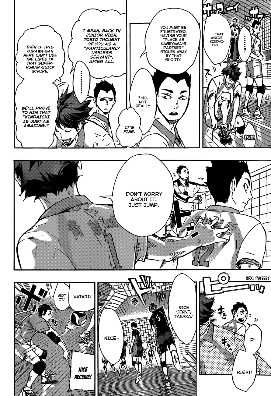 Haikyu!! Chapter 50 page 12 - Chapter 50: The Setter Showdown