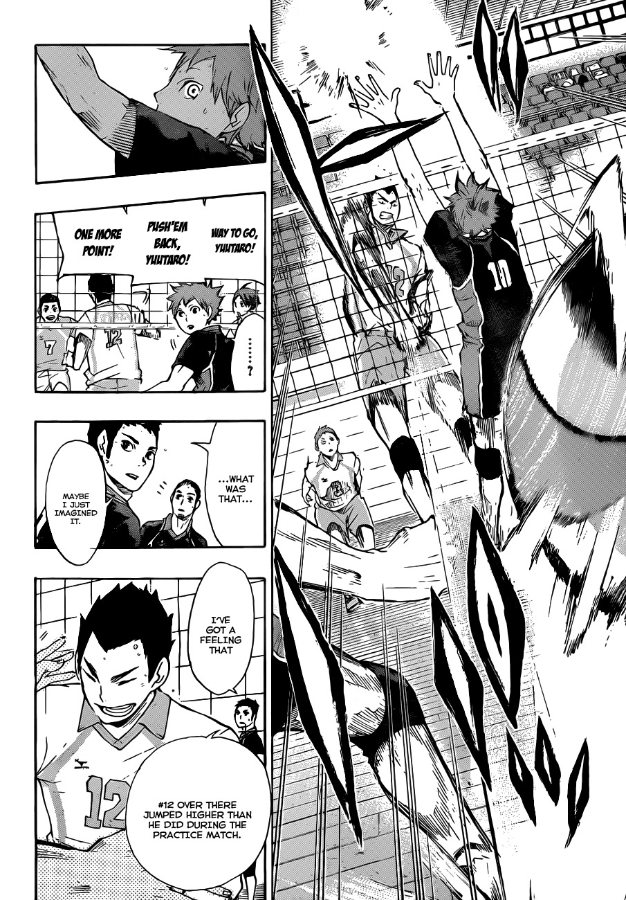 Haikyu!! Chapter 50 page 14 - Chapter 50: The Setter Showdown