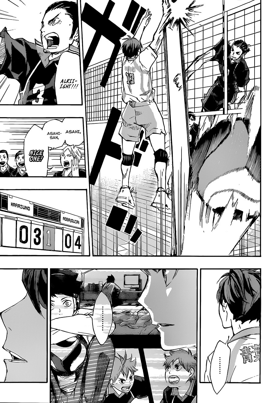 Haikyu!! Chapter 50 page 17 - Chapter 50: The Setter Showdown