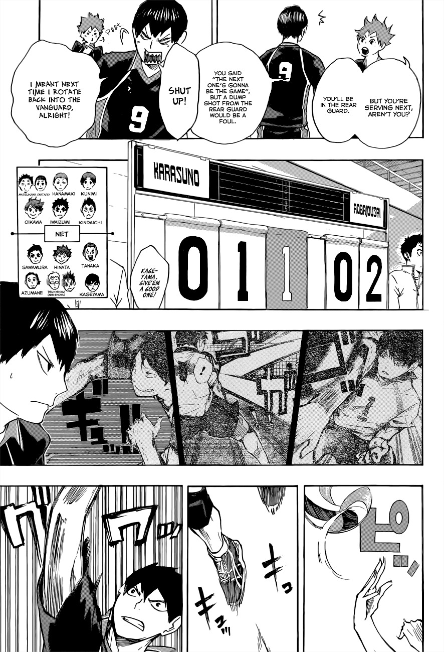 Haikyu!! Chapter 50 page 3 - Chapter 50: The Setter Showdown