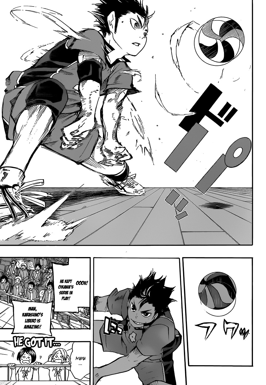 Haikyu!! Chapter 50 page 7 - Chapter 50: The Setter Showdown