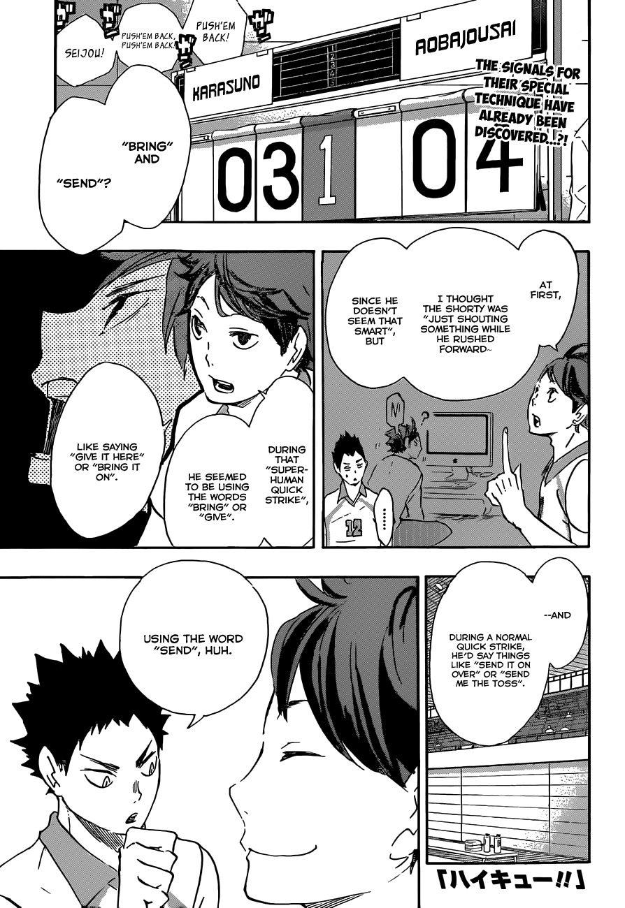 Haikyu!! Chapter 51 page 1 - Chapter 51: The Real Strength of Those Called "Champions"