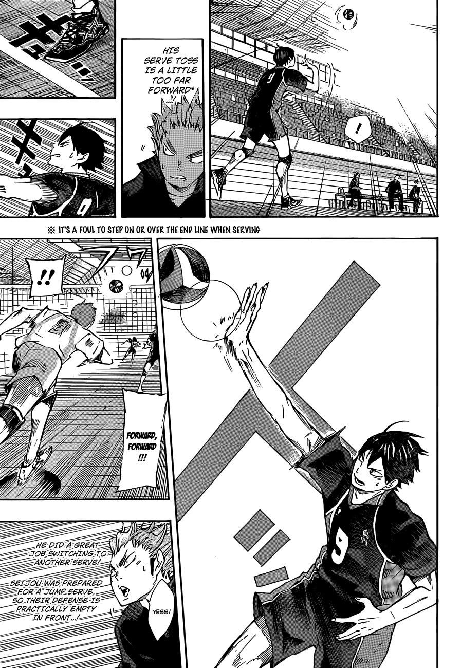 Haikyu!! Chapter 51 page 15 - Chapter 51: The Real Strength of Those Called "Champions"