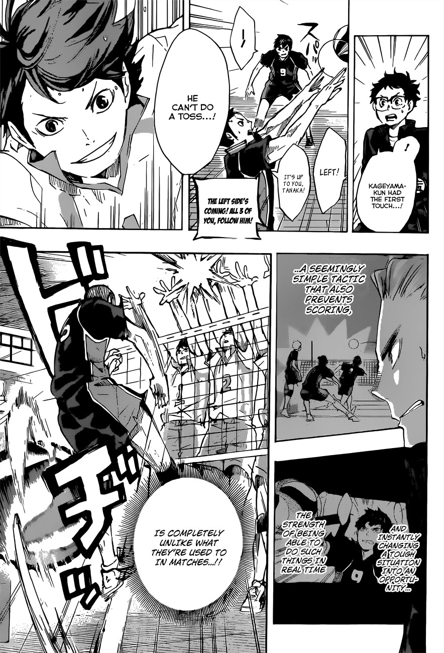 Haikyu!! Chapter 51 page 17 - Chapter 51: The Real Strength of Those Called "Champions"