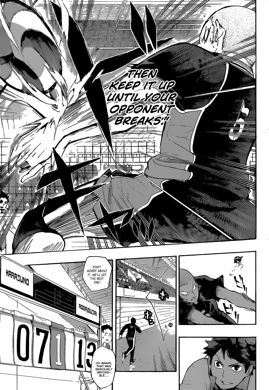 Haikyu!! Chapter 52 page 3 - Chapter 52: What Makes an Ace