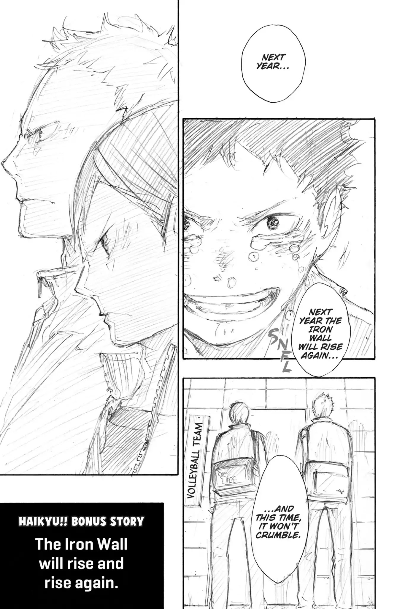 Haikyu!! Chapter 53.5 page 2 - Vol.6 Bonus Story