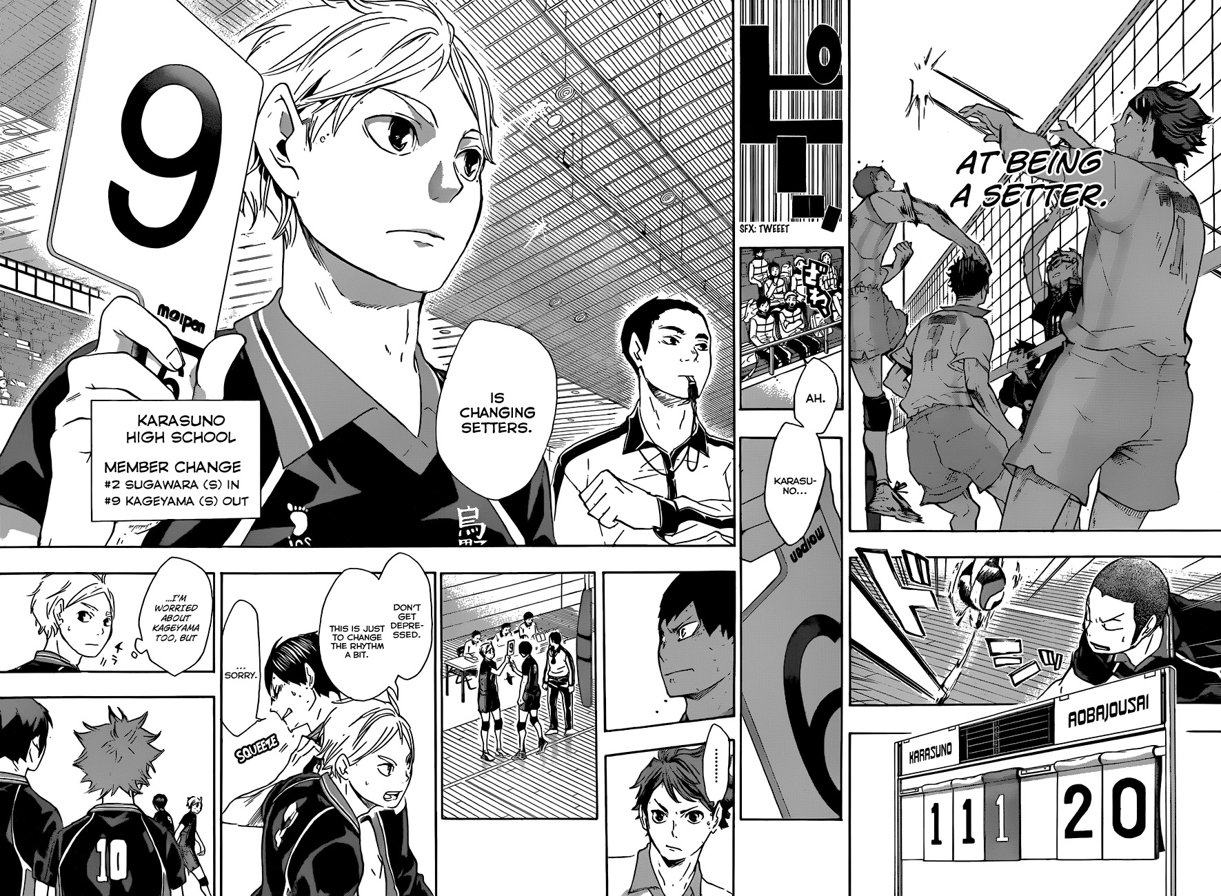 Haikyu!! Chapter 53 page 16 - Chapter 53: Oikawa Tooru Is Not a Genius