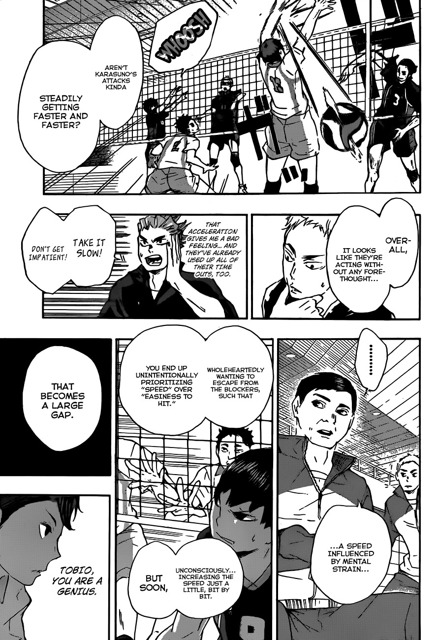 Haikyu!! Chapter 53 page 9 - Chapter 53: Oikawa Tooru Is Not a Genius