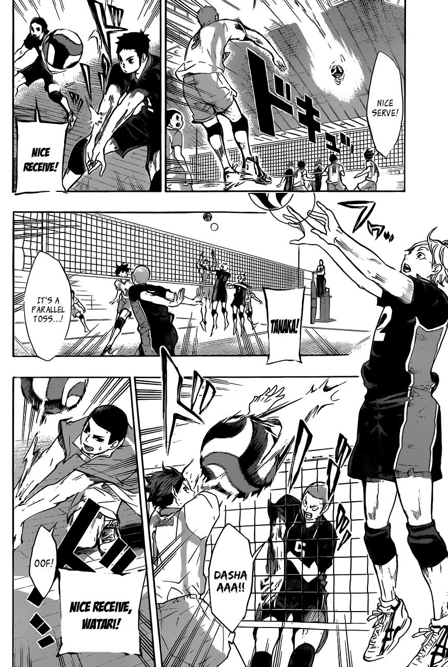 Haikyu!! Chapter 54 page 10 - Chapter 54: The Strength of a "Senpai"