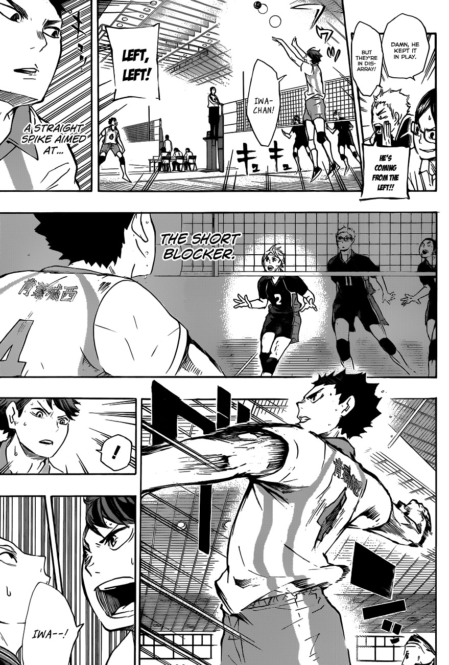 Haikyu!! Chapter 54 page 11 - Chapter 54: The Strength of a "Senpai"