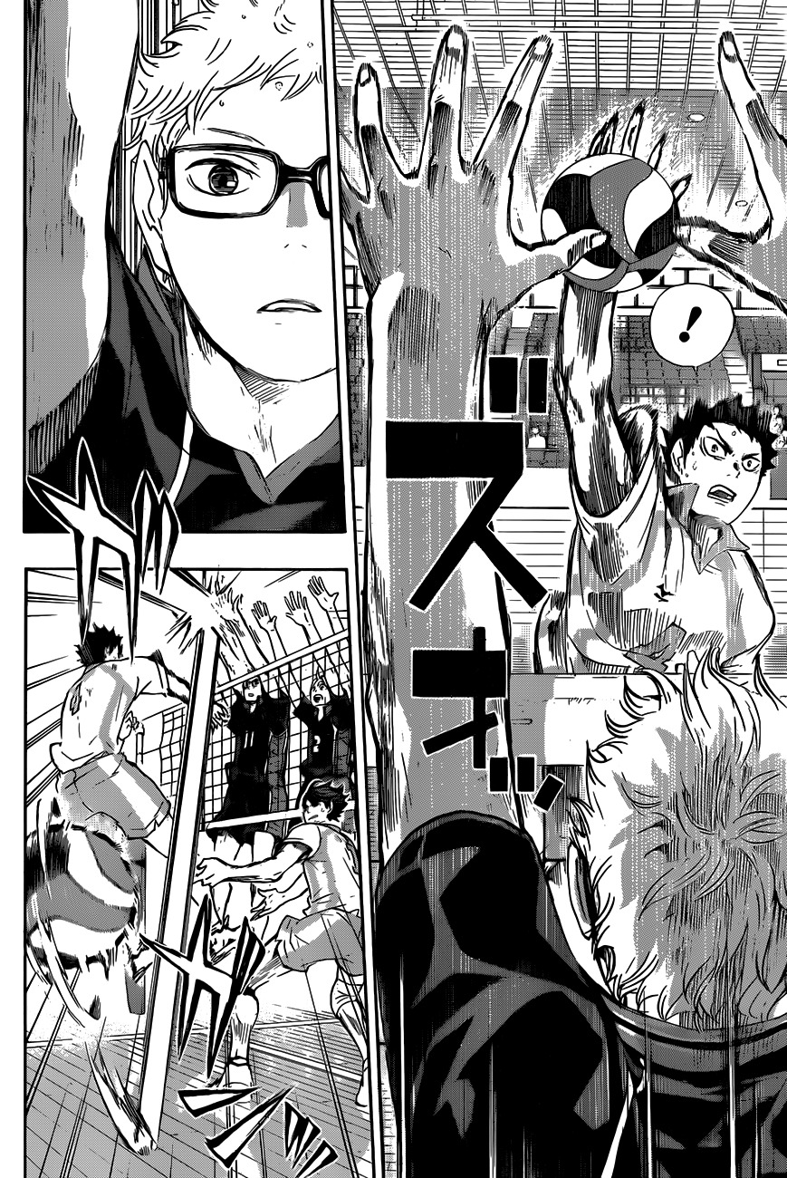 Haikyu!! Chapter 54 page 12 - Chapter 54: The Strength of a "Senpai"
