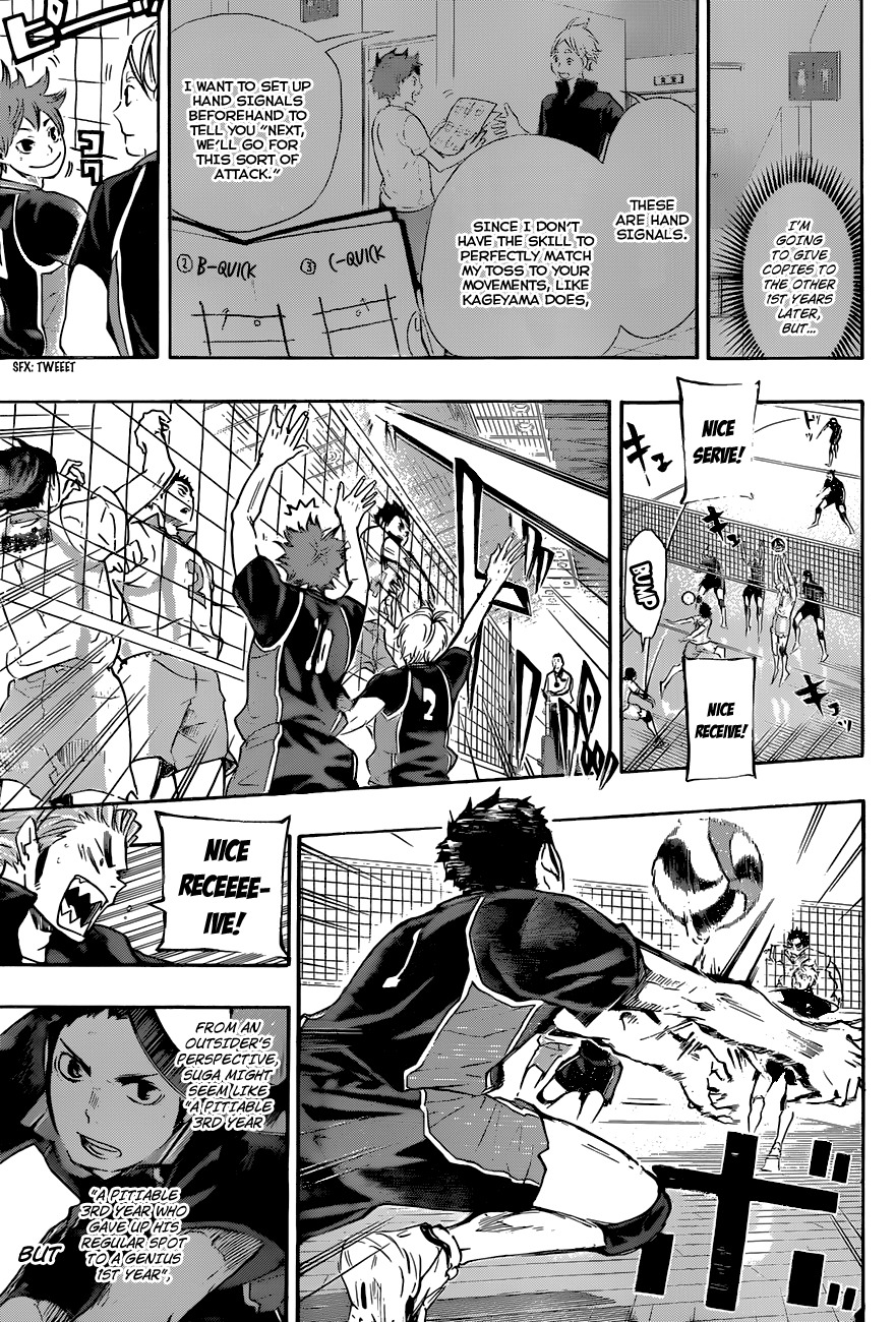 Haikyu!! Chapter 54 page 19 - Chapter 54: The Strength of a "Senpai"