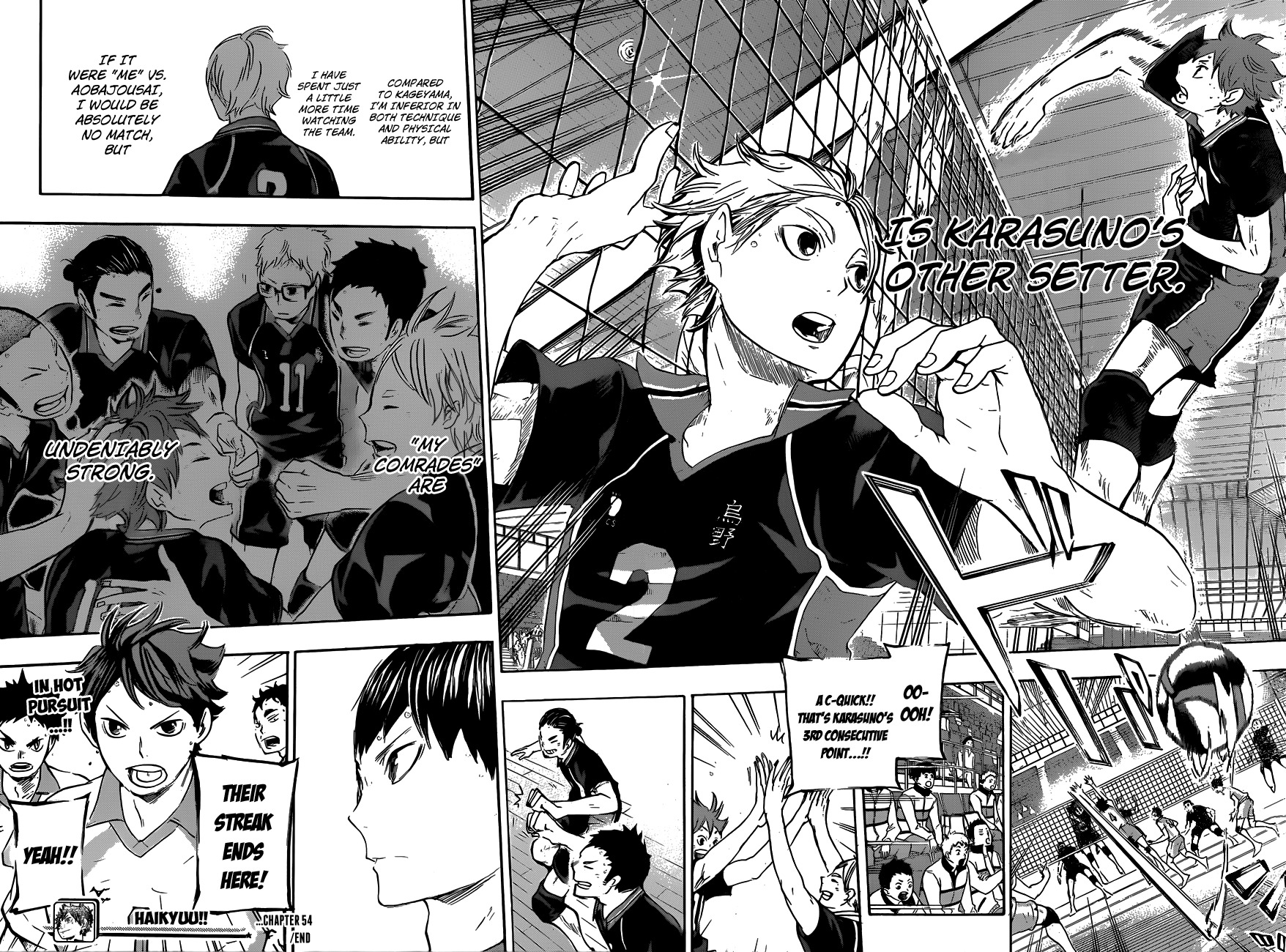 Haikyu!! Chapter 54 page 22 - Chapter 54: The Strength of a "Senpai"