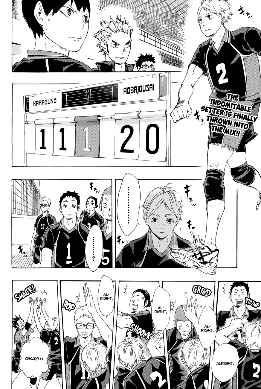 Haikyu!! Chapter 54 page 6 - Chapter 54: The Strength of a "Senpai"