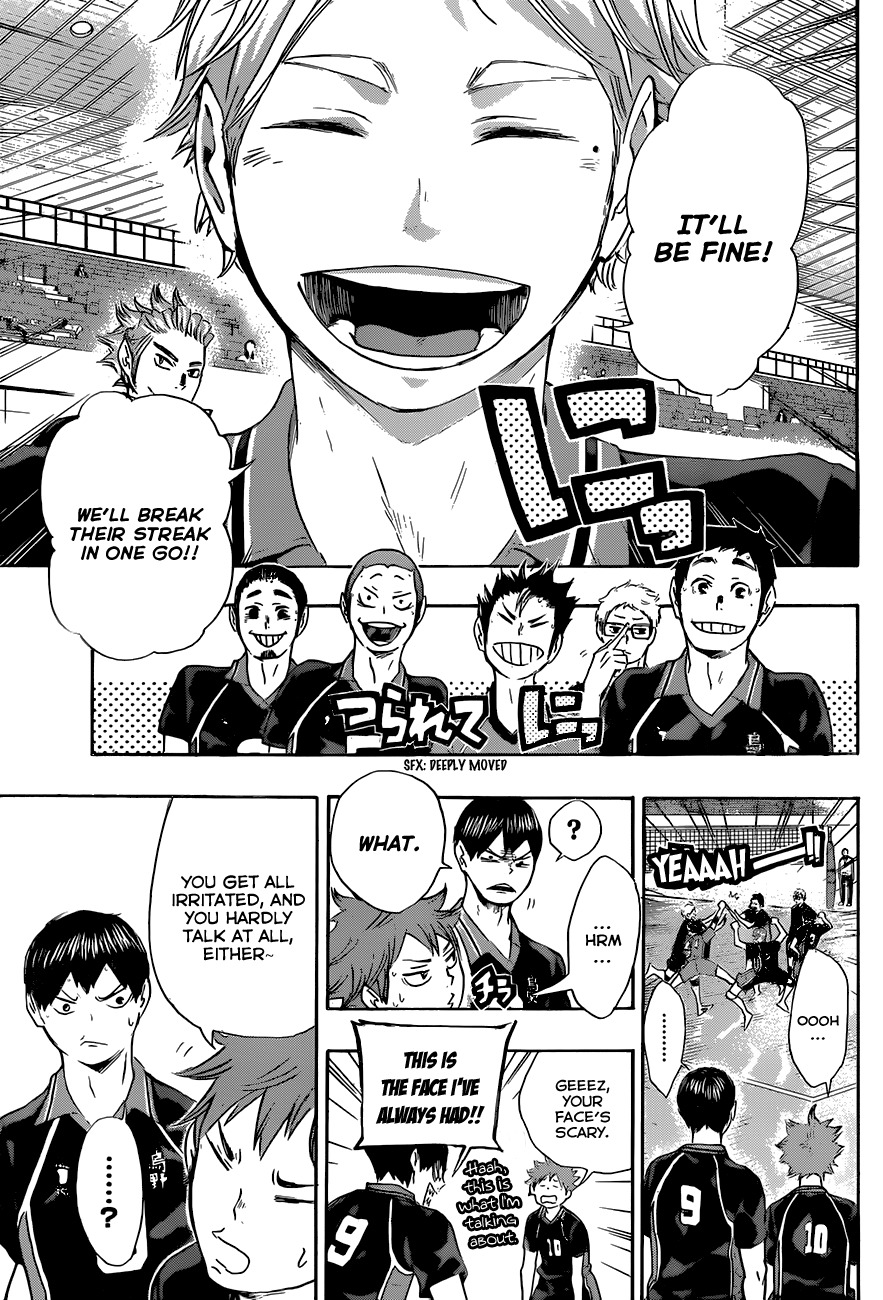 Haikyu!! Chapter 54 page 7 - Chapter 54: The Strength of a "Senpai"