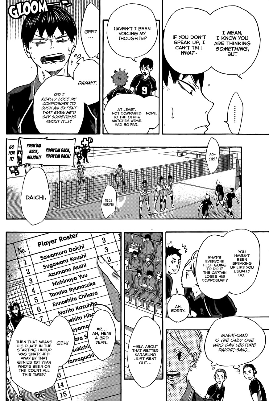 Haikyu!! Chapter 54 page 8 - Chapter 54: The Strength of a "Senpai"