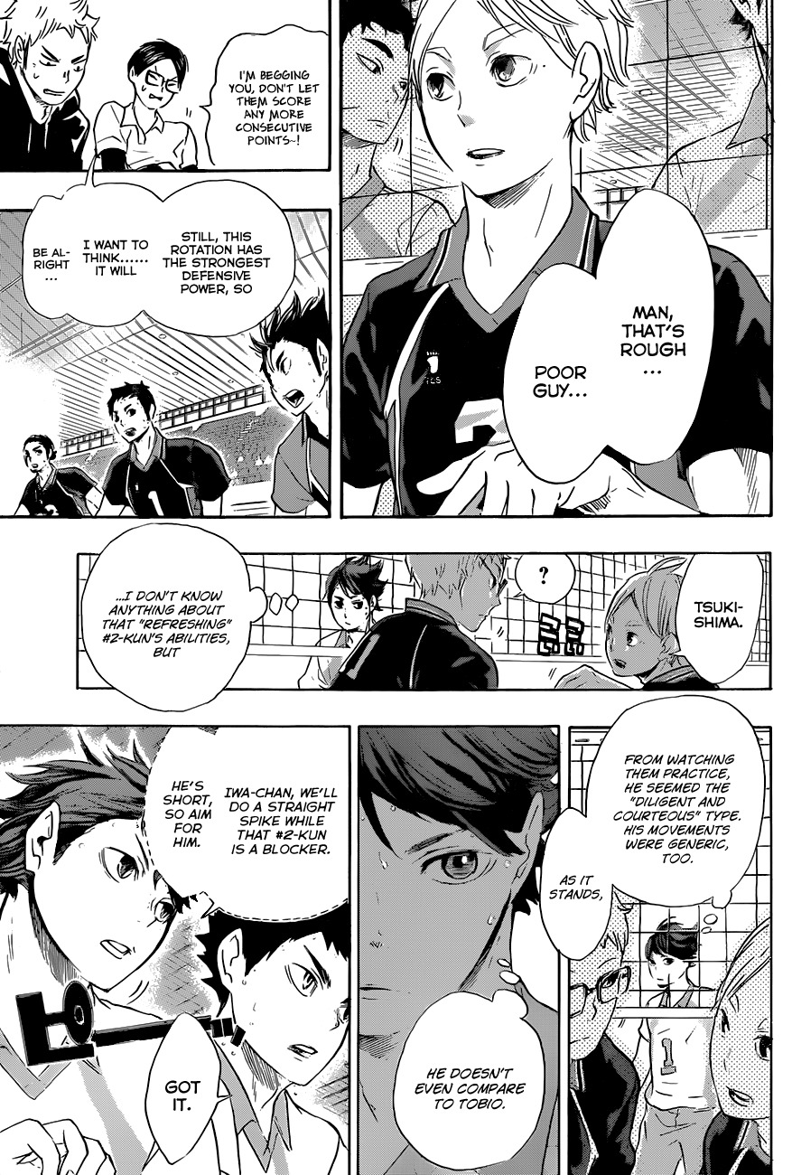 Haikyu!! Chapter 54 page 9 - Chapter 54: The Strength of a "Senpai"