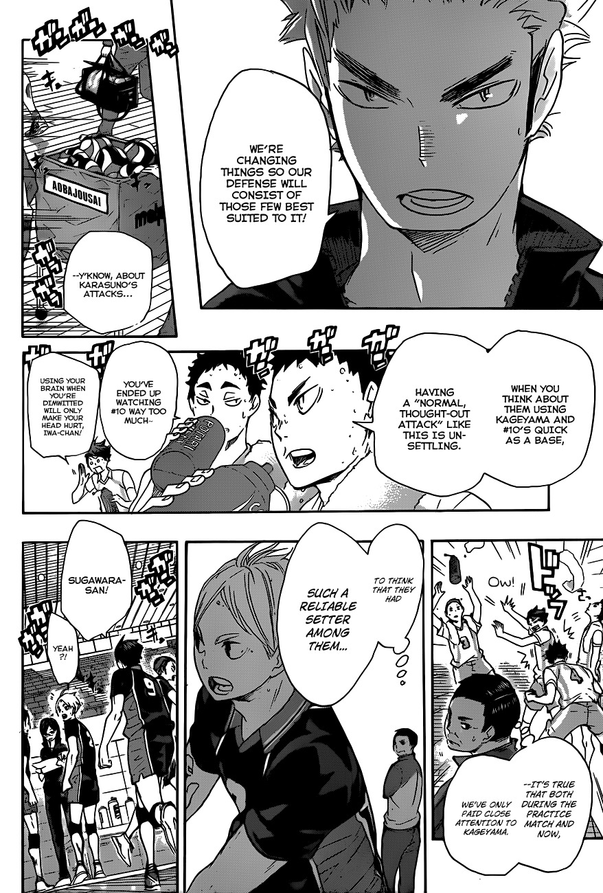 Haikyu!! Chapter 55 page 15 - Chapter 55: "What's Best for Me" and "What's Best for You"