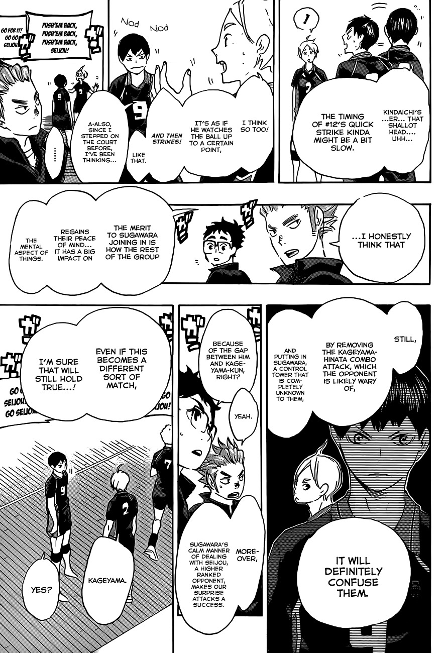 Haikyu!! Chapter 55 page 16 - Chapter 55: "What's Best for Me" and "What's Best for You"