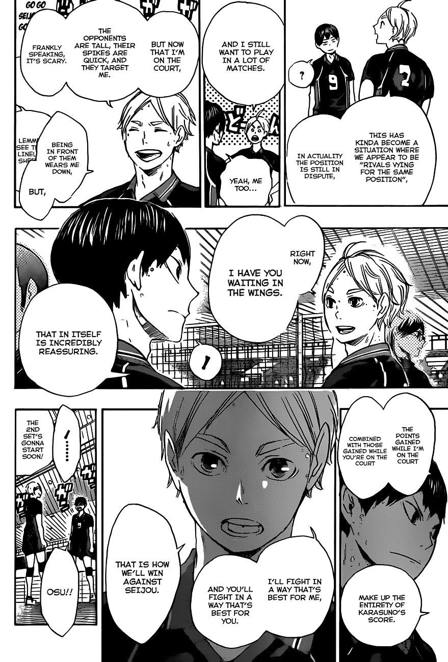 Haikyu!! Chapter 55 page 17 - Chapter 55: "What's Best for Me" and "What's Best for You"